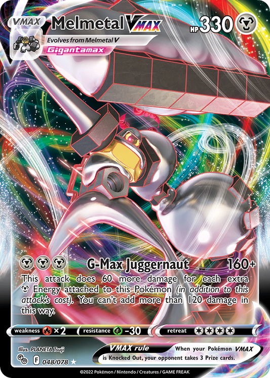 Melmetal VMAX - Pokemon Go 048/078 (Foil) - Near Mint