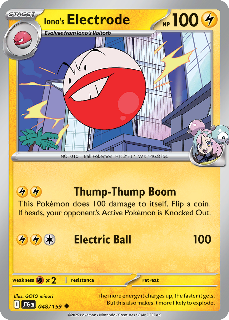 Iono's Electrode - Journey Together 048/159 - Near Mint