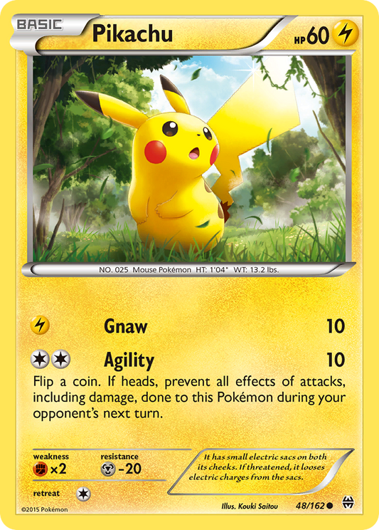 Pikachu - BREAKthrough 48 - Near Mint