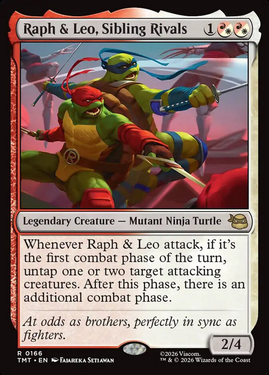 Raph & Leo, Sibling Rivals - TMT 166