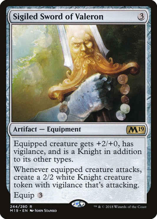 Sigiled Sword of Valeron - M19 244
