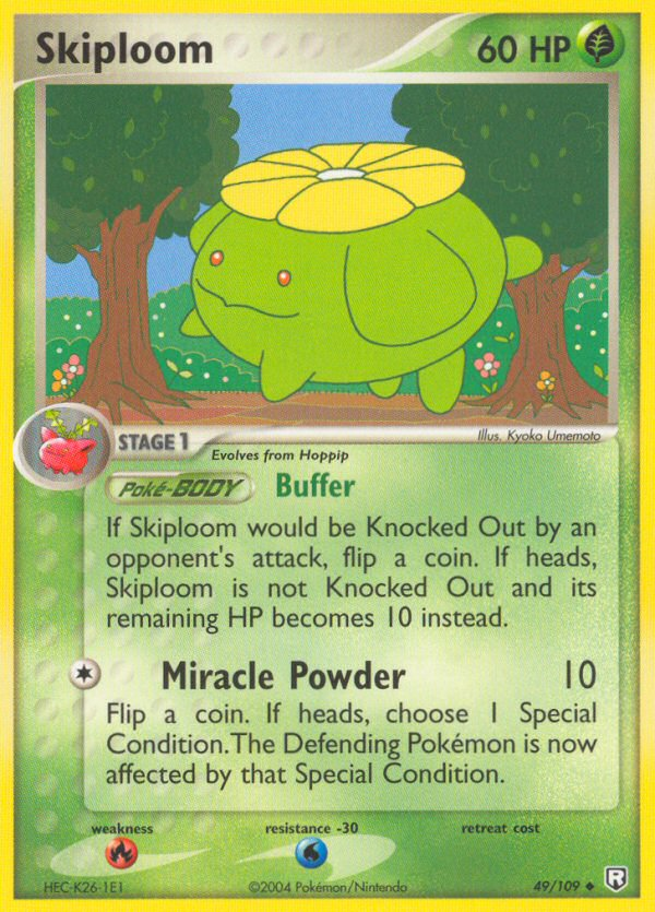 Skiploom - EX Team Rocket Returns 49 - Near Mint