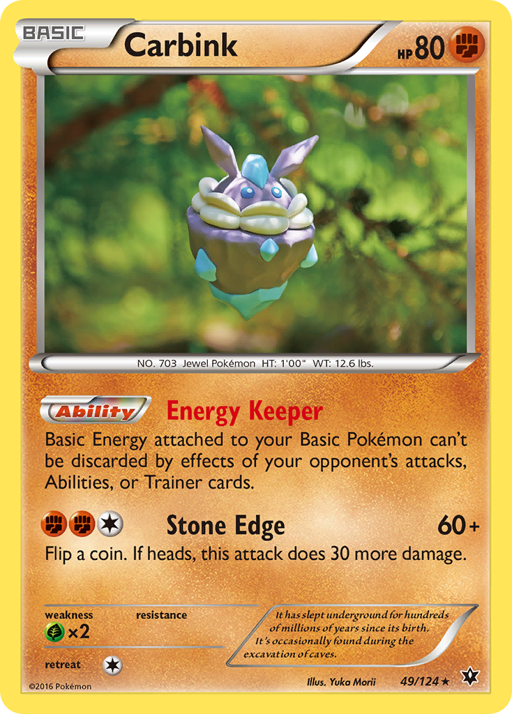 Carbink (49) - Fates Collide 49 - Near Mint