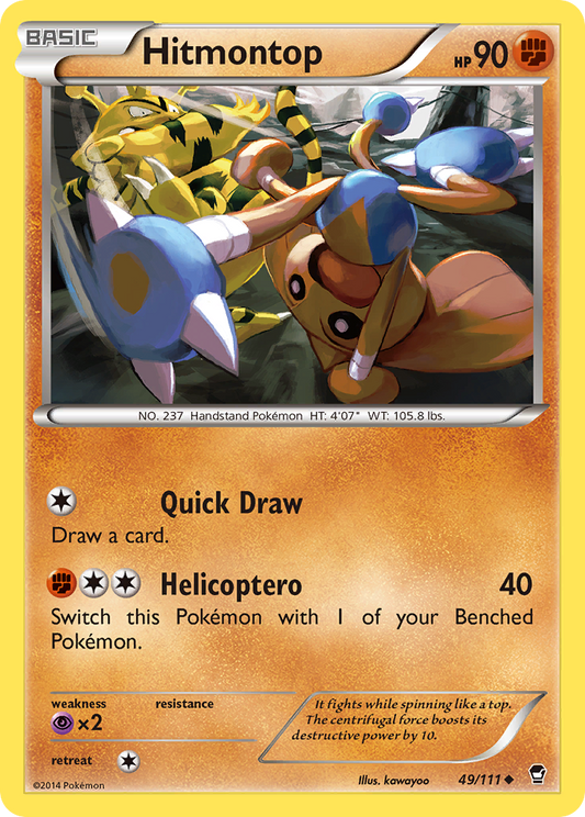 Hitmontop - Furious Fists 49 - Near Mint