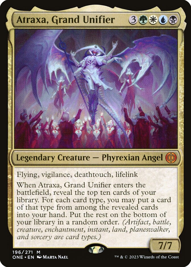 Atraxa, Grand Unifier - Phyrexia: All Will Be One 196
