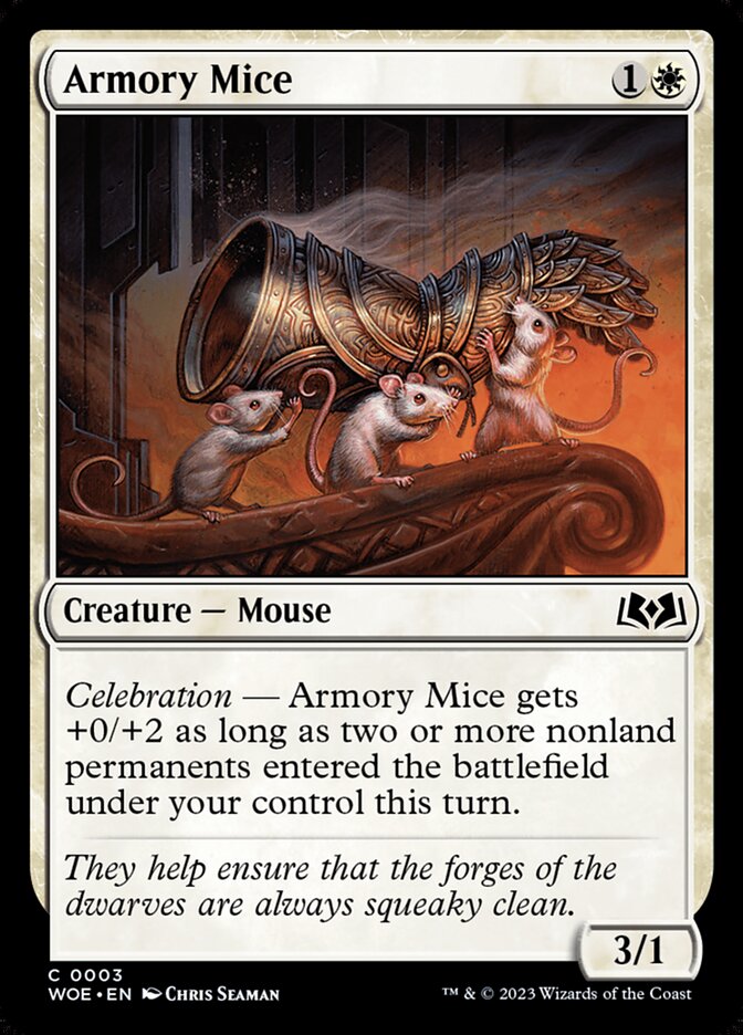 Armory Mice - Wilds of Eldraine 3