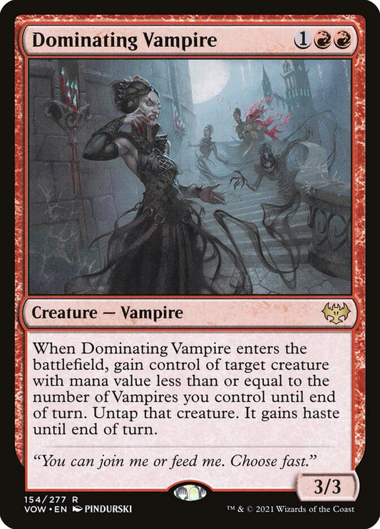 Dominating Vampire - VOW 154  (Foil)