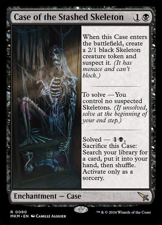 Case of the Stashed Skeleton - MKM 80