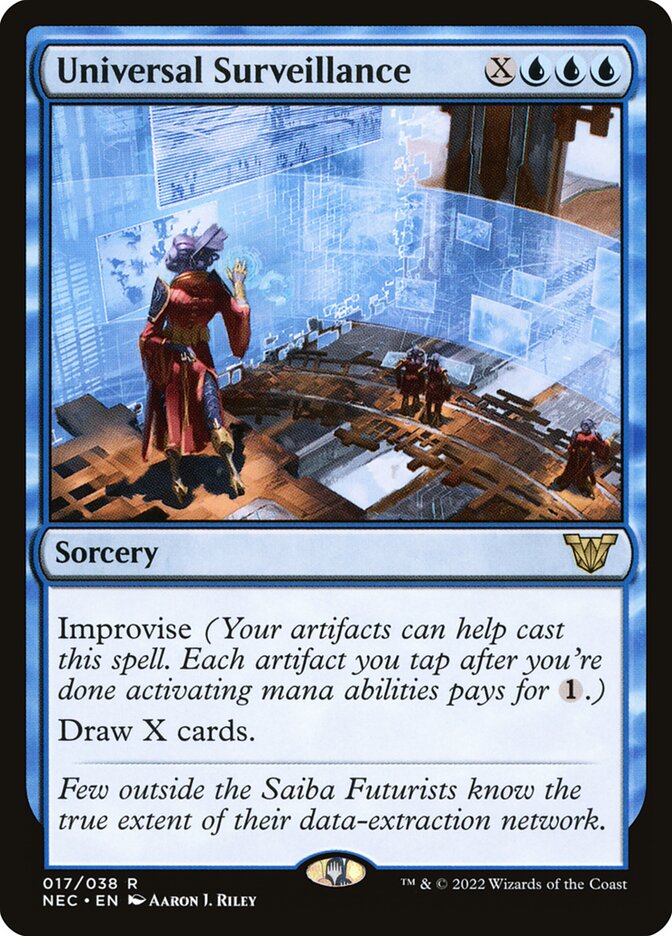 Universal Surveillance - Neon Dynasty Commander 17