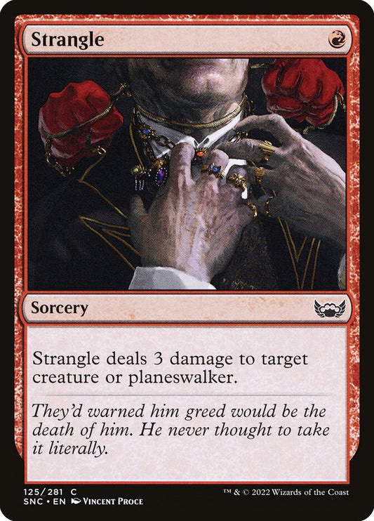 Strangle - Streets of New Capenna 125