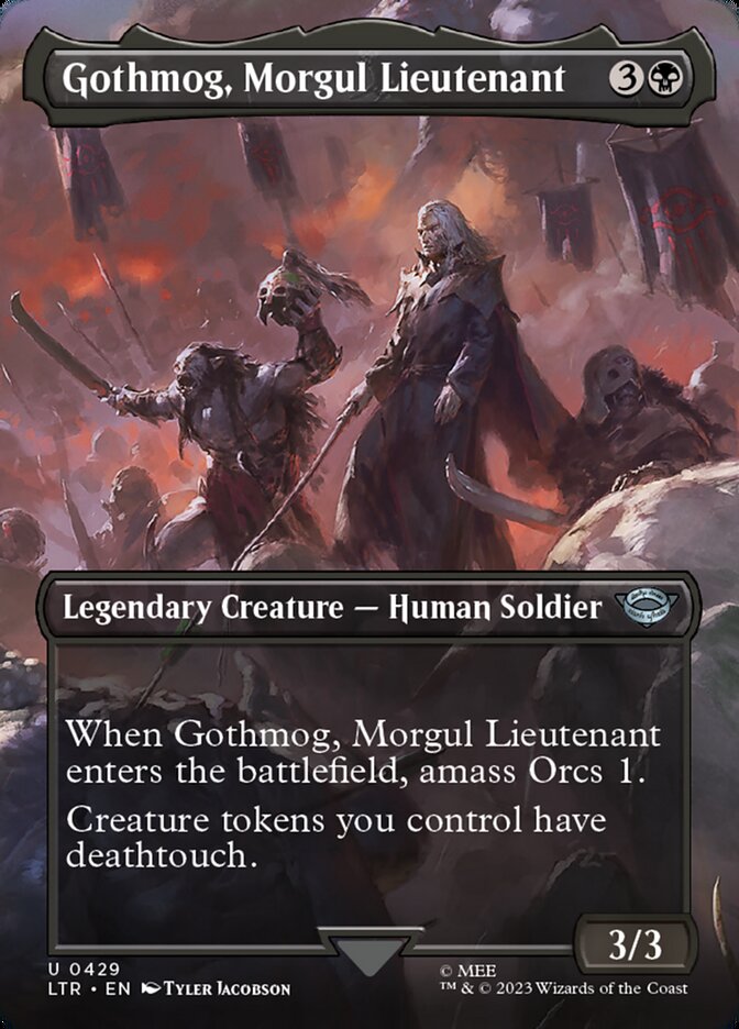 Gothmog, Morgul Lieutenant - The Lord of the Rings: Tales of Middle-earth 429 (Foil)