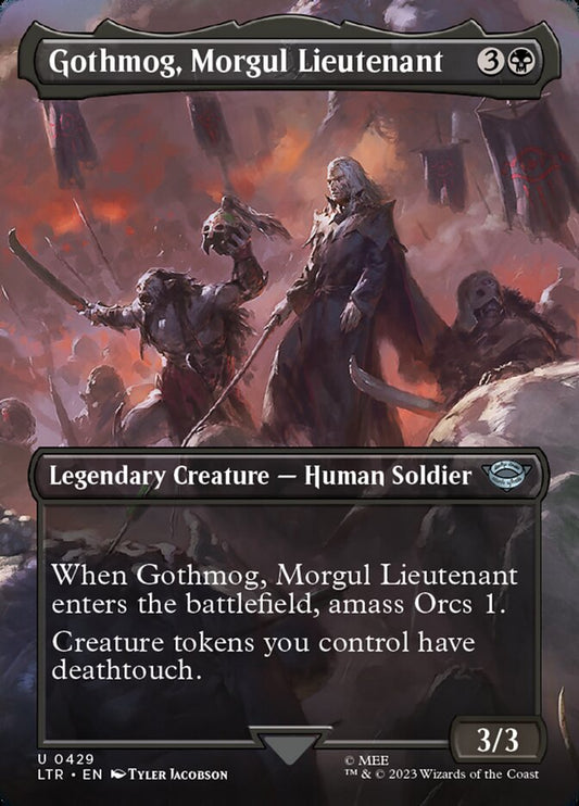 Gothmog, Morgul Lieutenant - The Lord of the Rings: Tales of Middle-earth 429 (Foil)