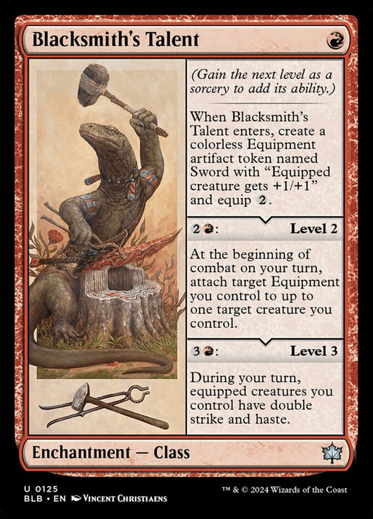 Blacksmith's Talent - BLB 125