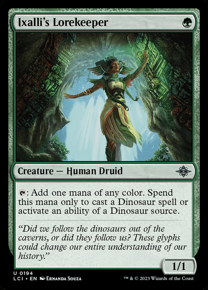 Ixalli's Lorekeeper - The Lost Caverns of Ixalan 194