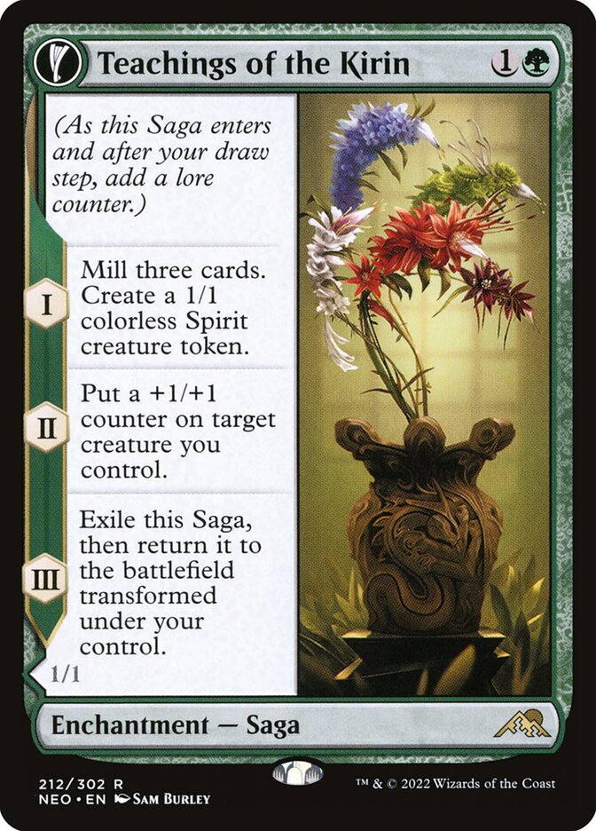 Teachings of the Kirin // Kirin-Touched Orochi - NEO 212  (Foil)