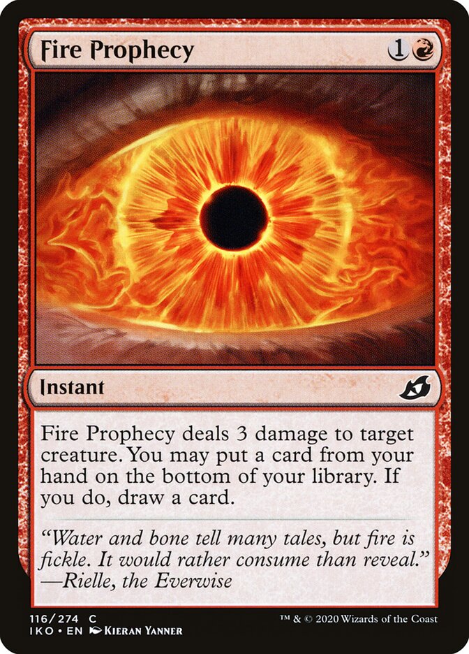Fire Prophecy - Ikoria: Lair of Behemoths 116