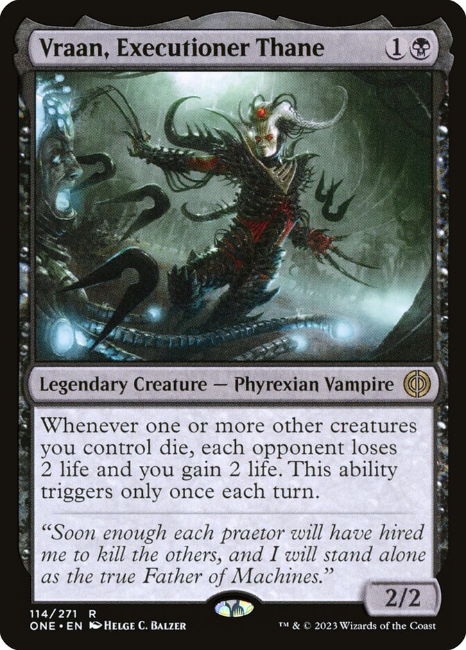 Vraan, Executioner Thane - ONE 114