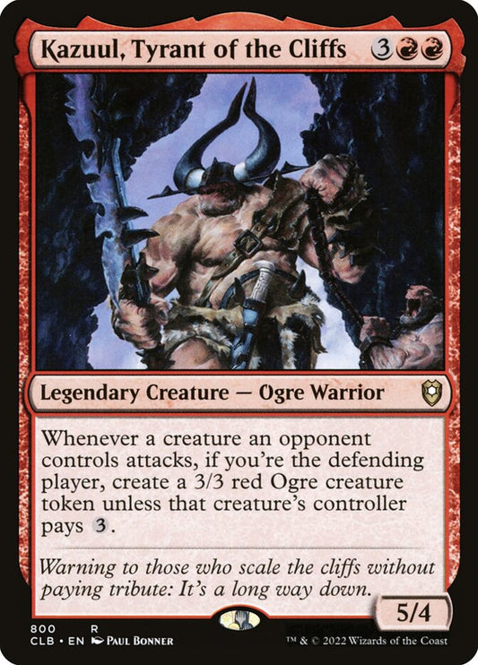 Kazuul, Tyrant of the Cliffs - CLB 800
