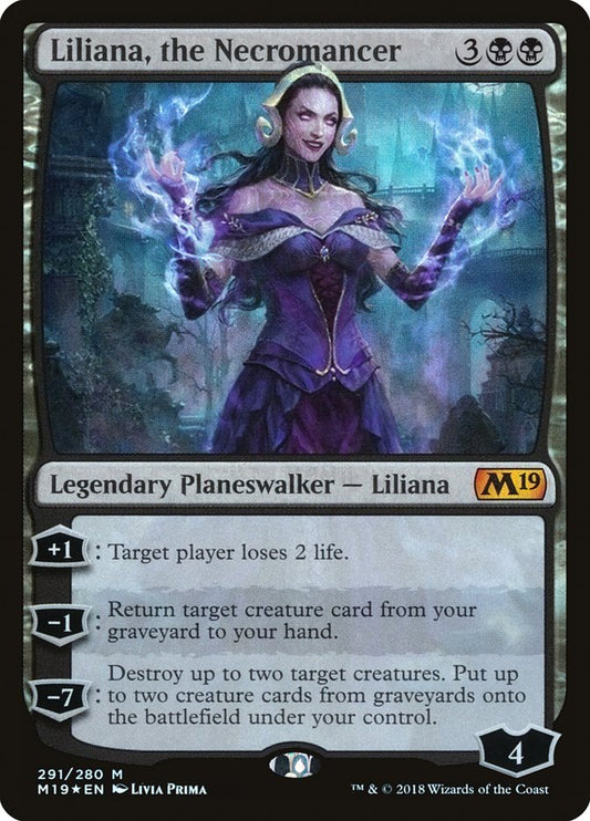 Liliana, the Necromancer - M19 291  (Foil)