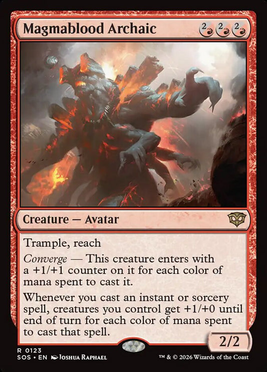 Magmablood Archaic - Secrets of Strixhaven 123