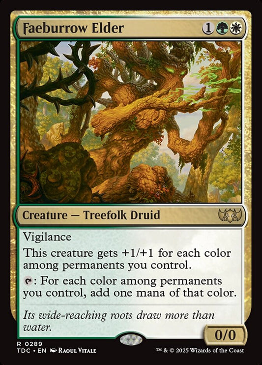 Faeburrow Elder - TDC 289