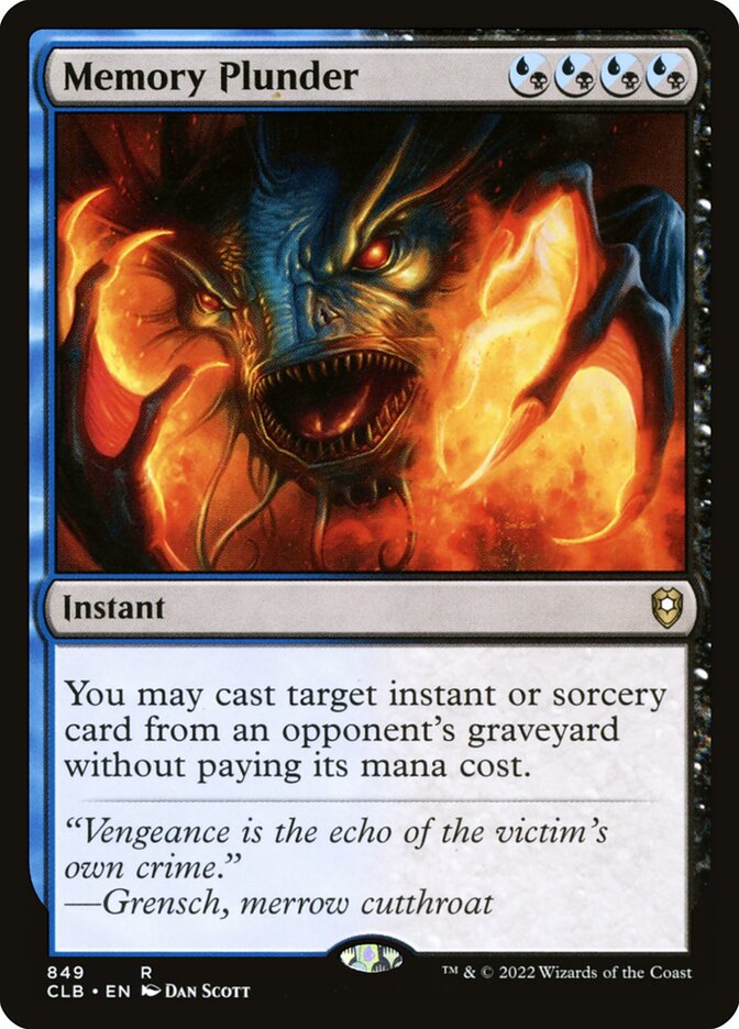 Memory Plunder - CLB 849