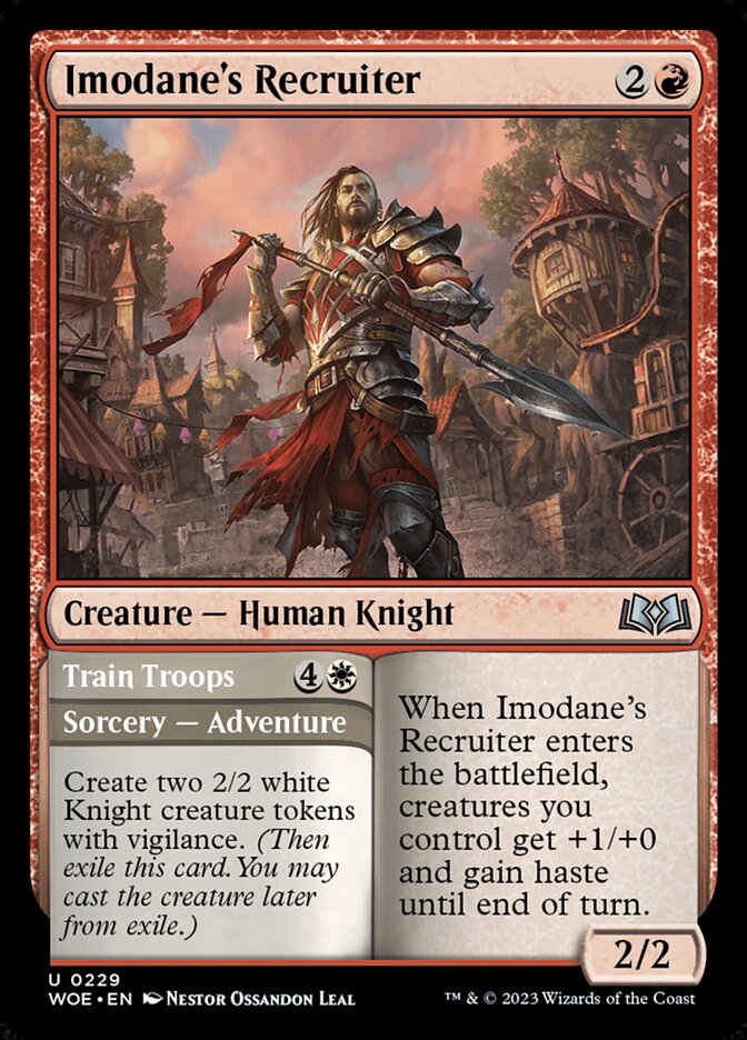Imodane's Recruiter - Wilds of Eldraine 229
