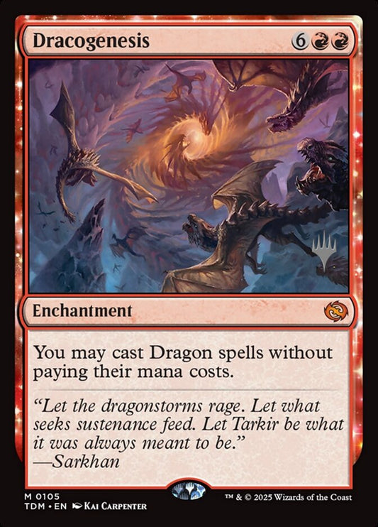 Dracogenesis - Tarkir: Dragonstorm Promos 105p