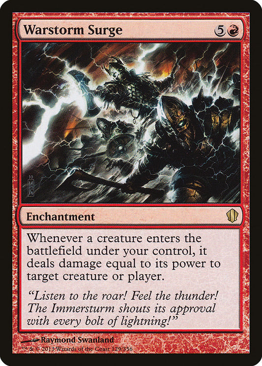 Warstorm Surge - Commander 2013 129
