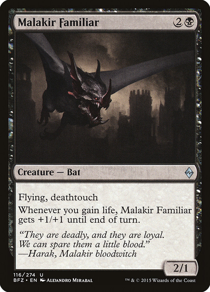 Malakir Familiar - BFZ 116  (Foil)