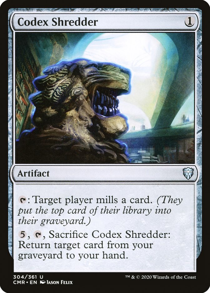 Codex Shredder - CMR 304
