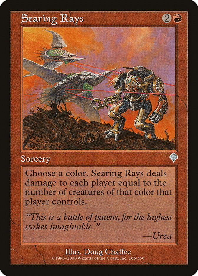 Searing Rays - Invasion 165