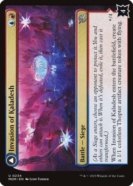 Invasion of Kaladesh // Aetherwing, Golden-Scale Flagship - MOM 234  (Foil)