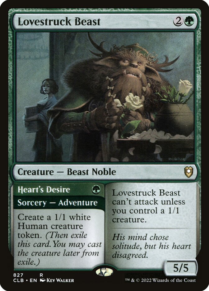 Lovestruck Beast // Heart's Desire - CLB 827