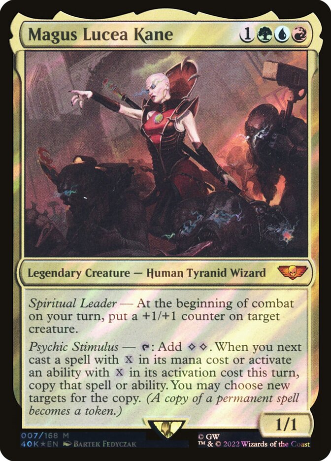Magus Lucea Kane - Warhammer 40,000 Commander 7 (Foil)