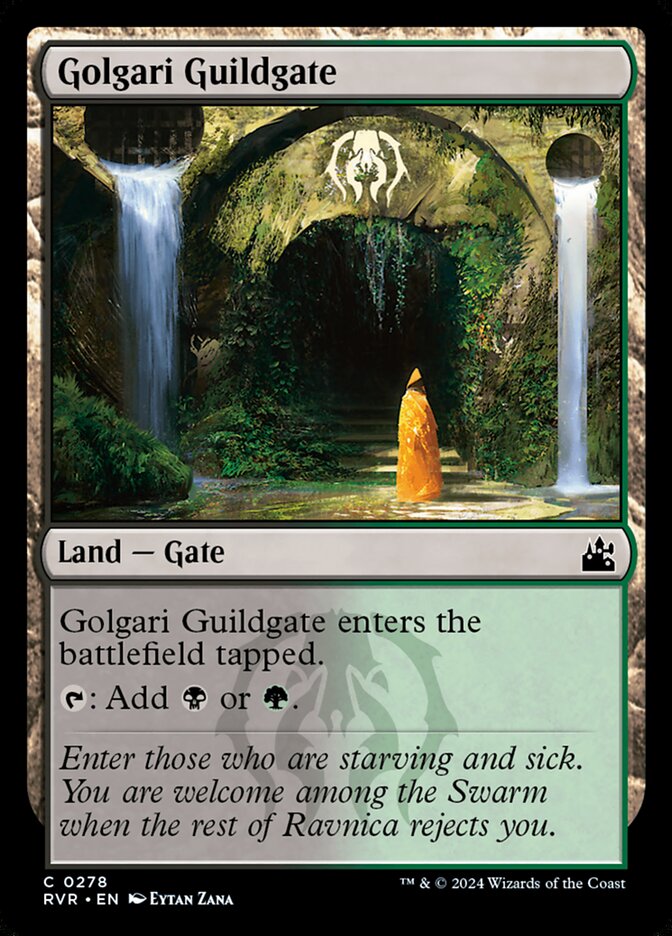 Golgari Guildgate - RVR 278  (Foil)