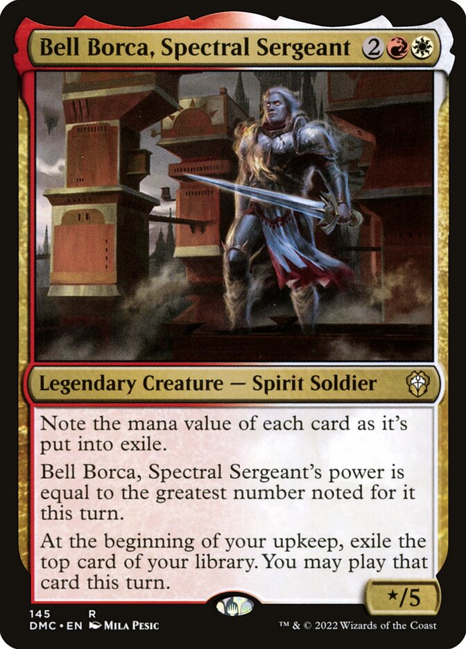 Bell Borca, Spectral Sergeant - DMC 145