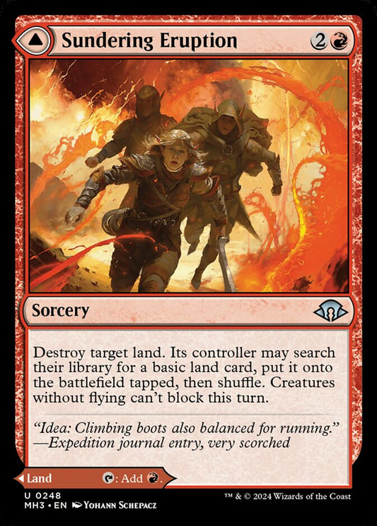 Sundering Eruption // Volcanic Fissure - MH3 248