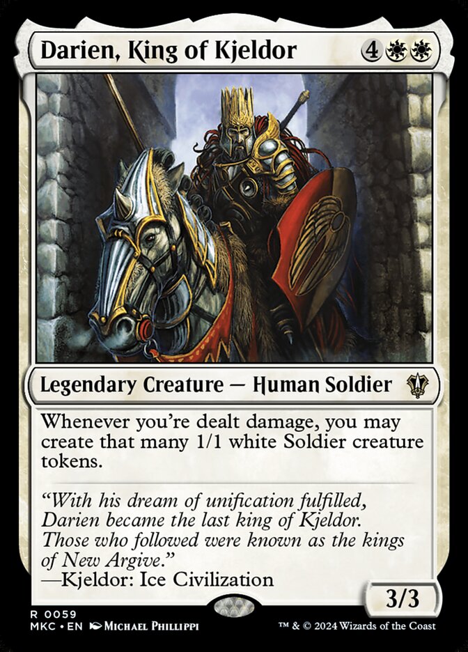 Darien, King of Kjeldor - MKC 59