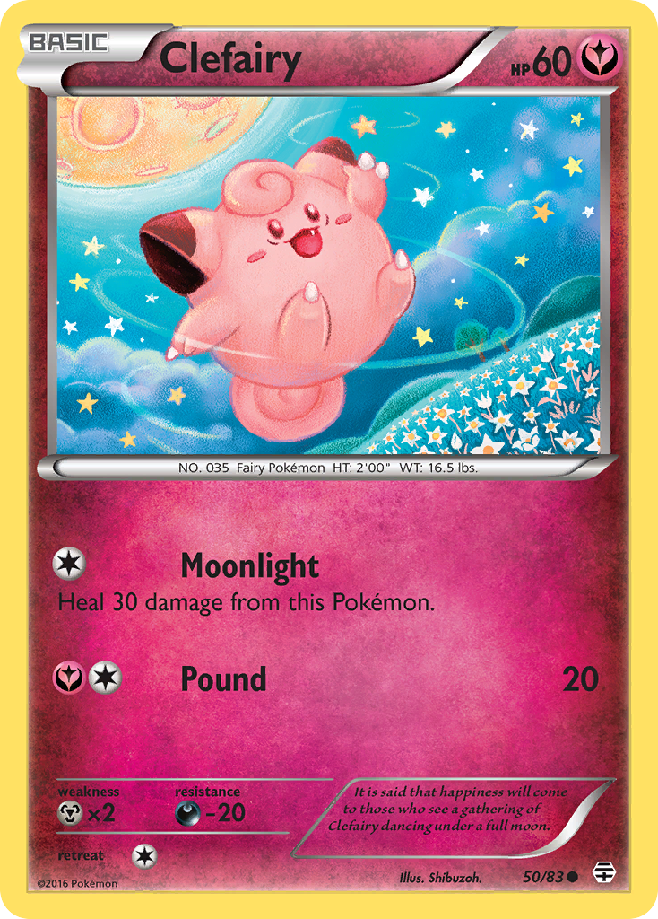 Clefairy - Generations 50 - Near Mint