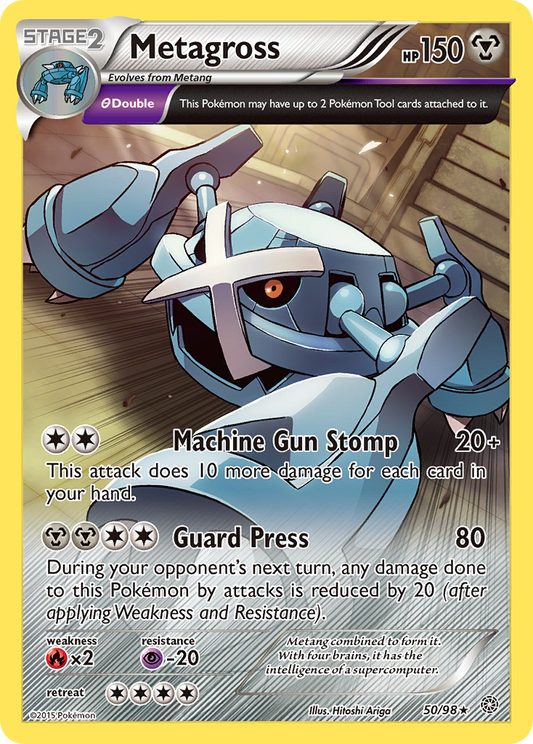 Metagross (50) - Ancient Origins 50 - Lightly Played