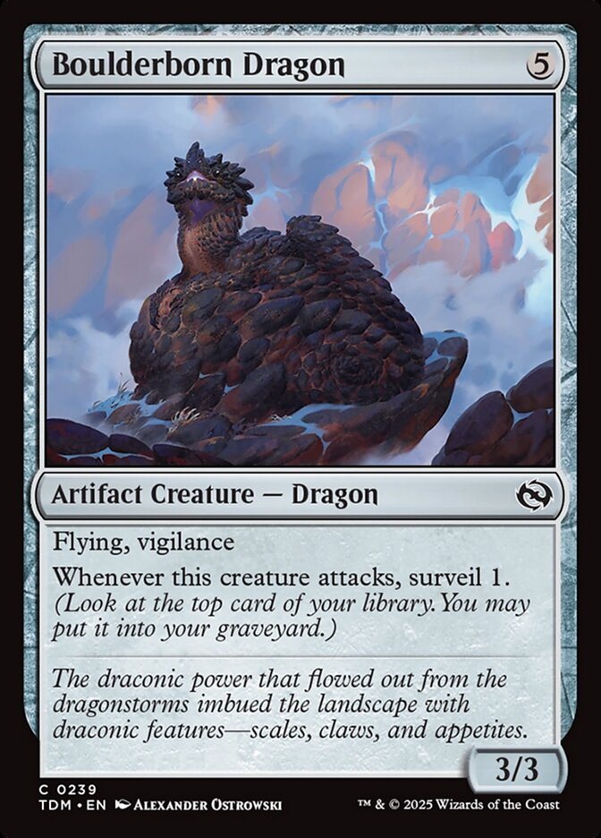 Boulderborn Dragon - Tarkir: Dragonstorm 239