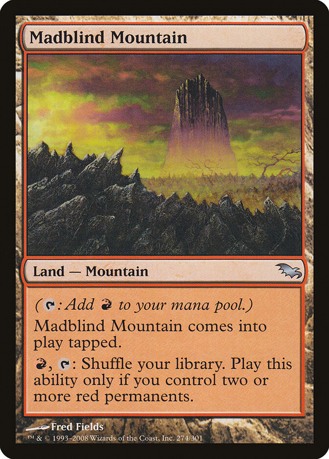 Madblind Mountain - Shadowmoor 274