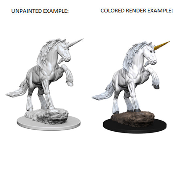 Pathfinder Battles Deep Cuts Miniatures: Unpainted Minis - Unicorn