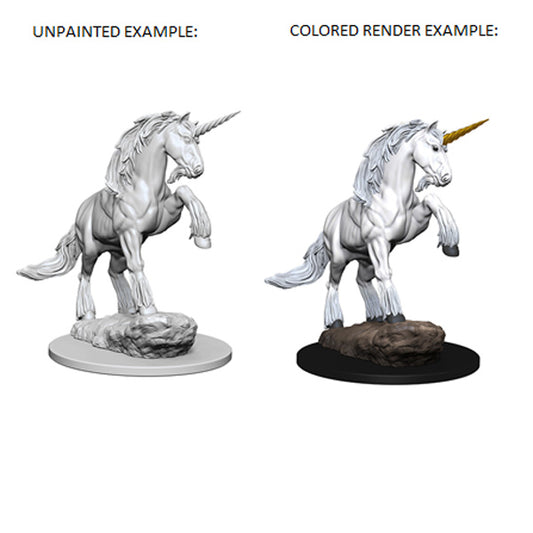 Pathfinder Battles Deep Cuts Miniatures: Unpainted Minis - Unicorn