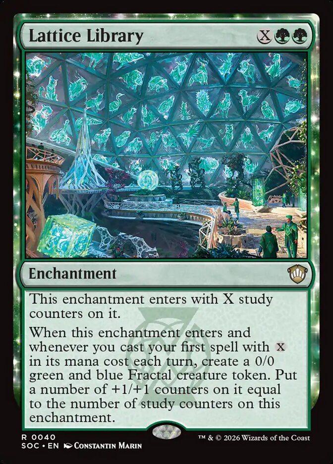 Lattice Library - Secrets of Strixhaven Commander 40