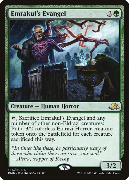 Emrakul's Evangel - EMN 156  (Foil)