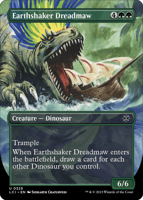 Earthshaker Dreadmaw (Borderless) - The Lost Caverns of Ixalan 325