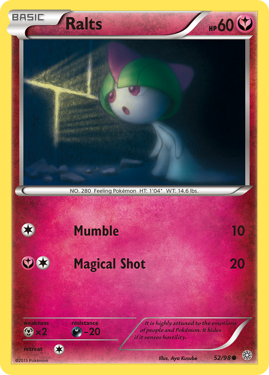 Ralts - Ancient Origins 52 (Foil) - Near Mint