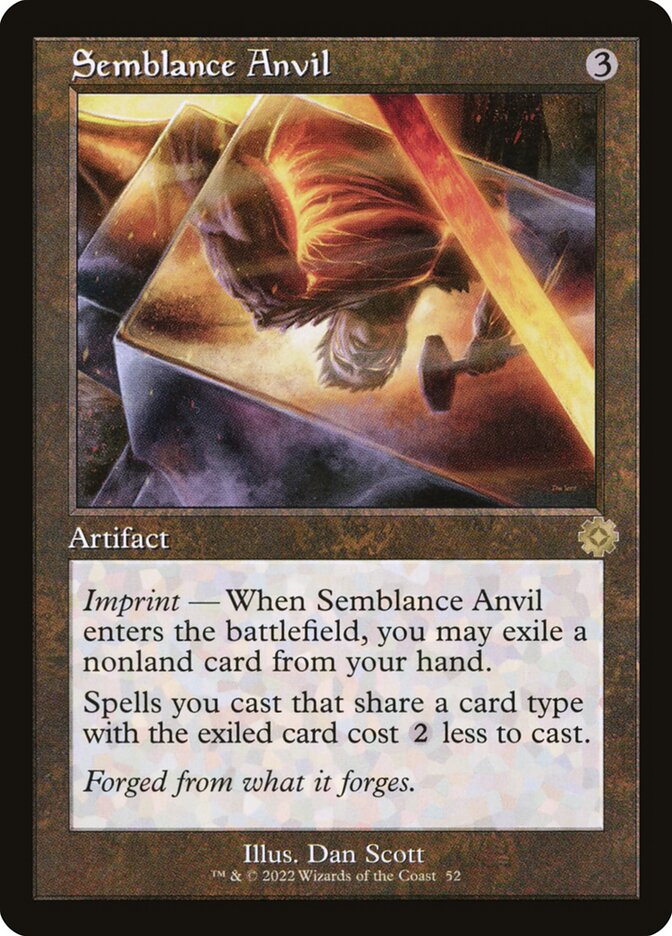 Semblance Anvil - BRR 52